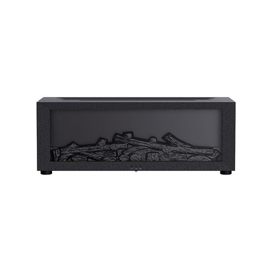 Cross-border New Desktop Cool Simulation Fireplace Flame Aroma Diffuser Atmosphere Ultrasonic Timing Creative Humidifier